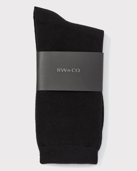 Basic black socks