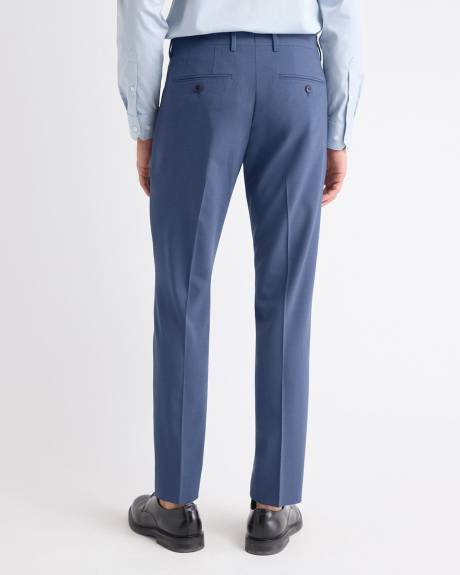 Slim-Fit Blue Wool-Blend Suit Pant