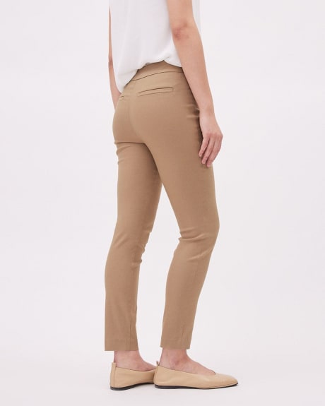 Solid High-Rise Ankle City Legging Pant