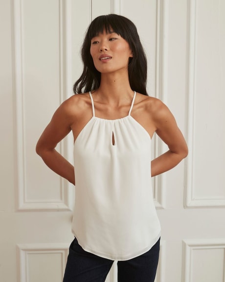 Halter Cami with Front Keyhole