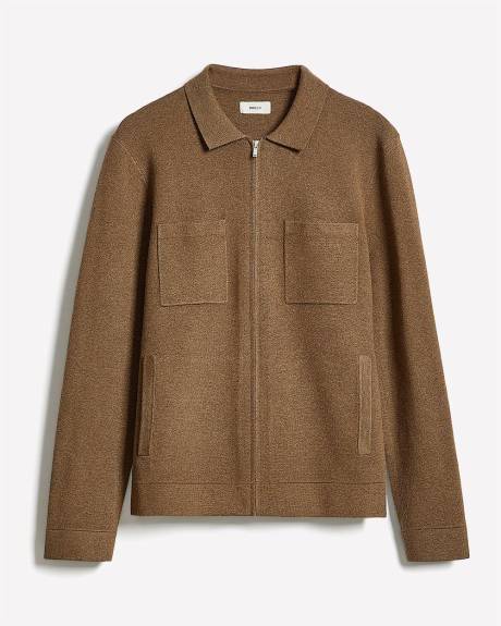 Zipped City Sweater Cardigan