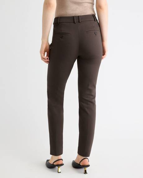 Limitless Mid-Rise Slim-Leg Signature Ankle Pant