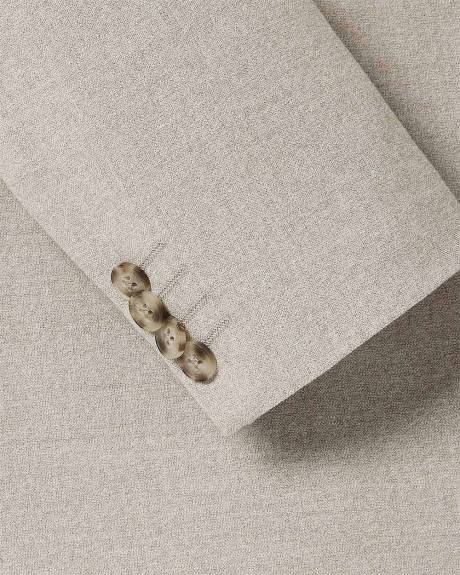 Slim-Fit Brushed Twill Blazer
