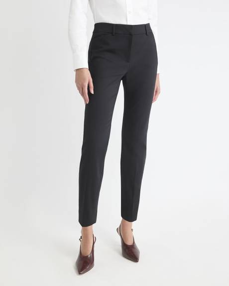 Pantalon Indispensable Signature Cheville à Jambe Étroite et Taille Mi-Haute