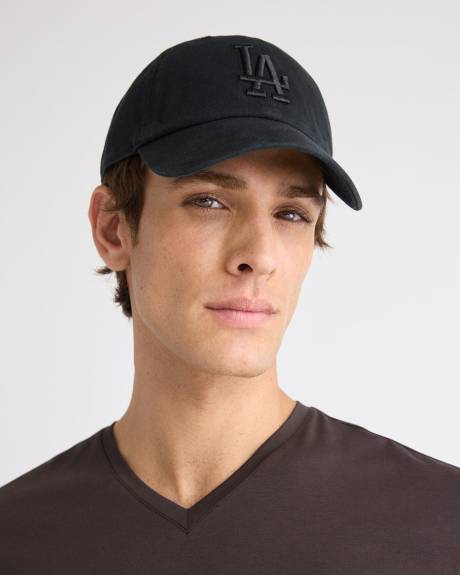 Black Classic '47 Clean Up Cap - LA Dodgers