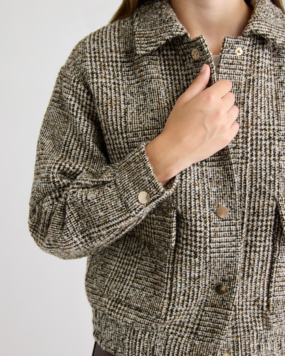 Tweed Bomber Jacket | RW&CO.