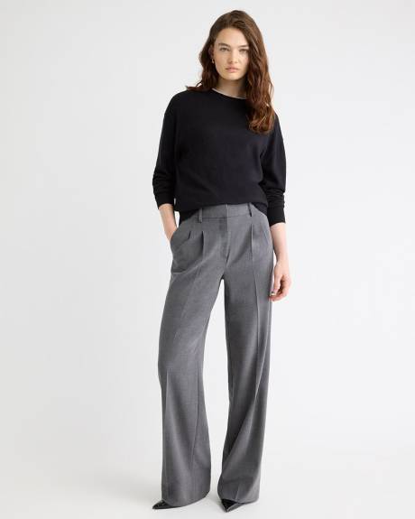 Pull à Manches Longues et Col Rond