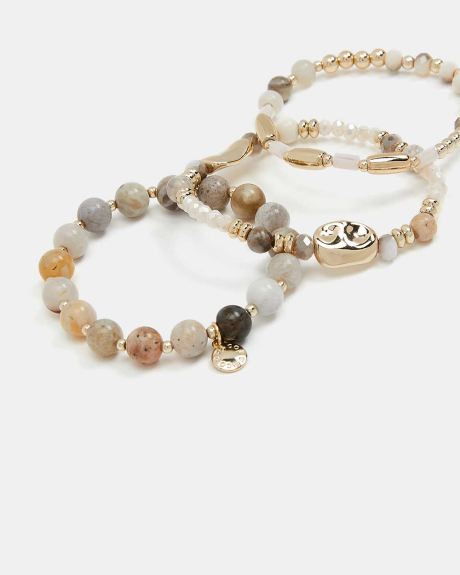 Semi-Precious Beads Bracelets