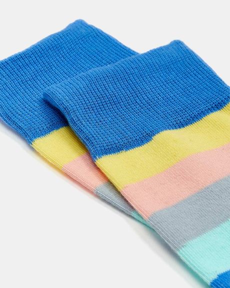 Colourful Striped Socks