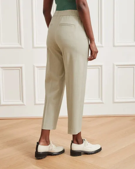 Taupe Jogger Ankle Pants - 26.5"