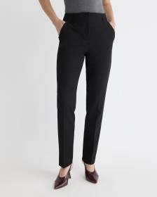 High-Rise Long Slim-Leg Pant