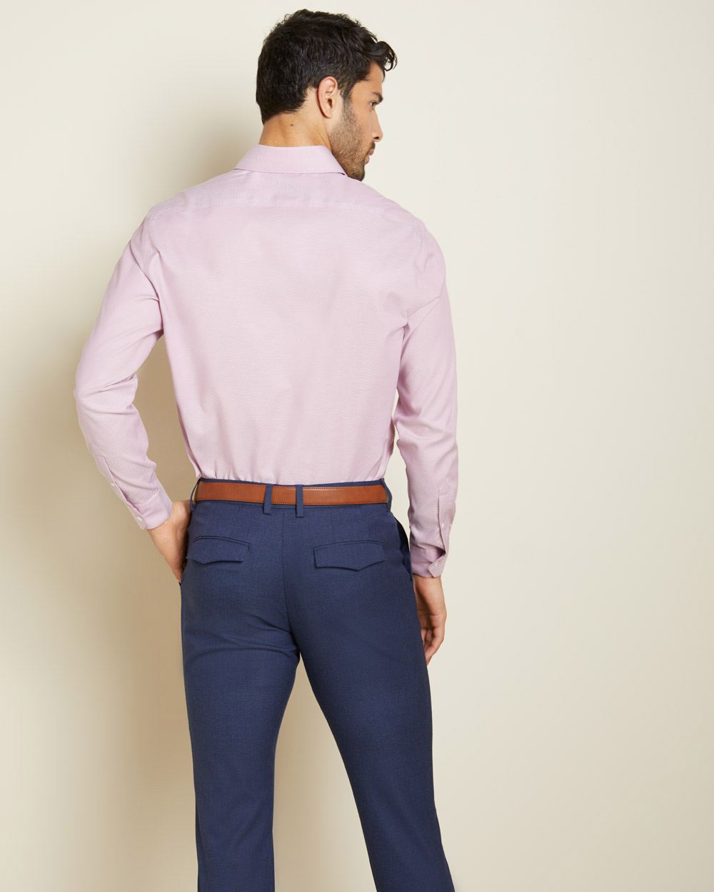 Athletic Fit dusty pink Dress Shirt | RW&CO.