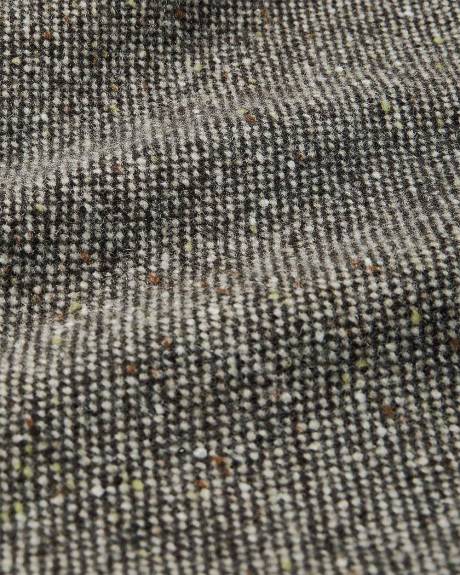 Tweed A-Line Mini Skirt