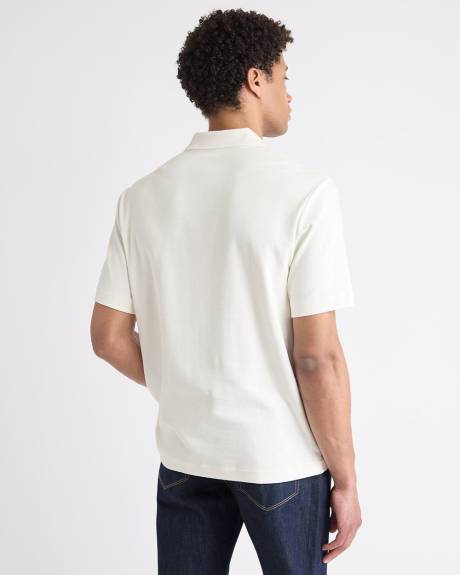 Solid Short-Sleeve Polo