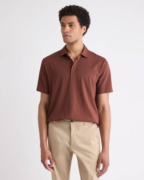 Short-Sleeve Supima (R) Cotton Polo