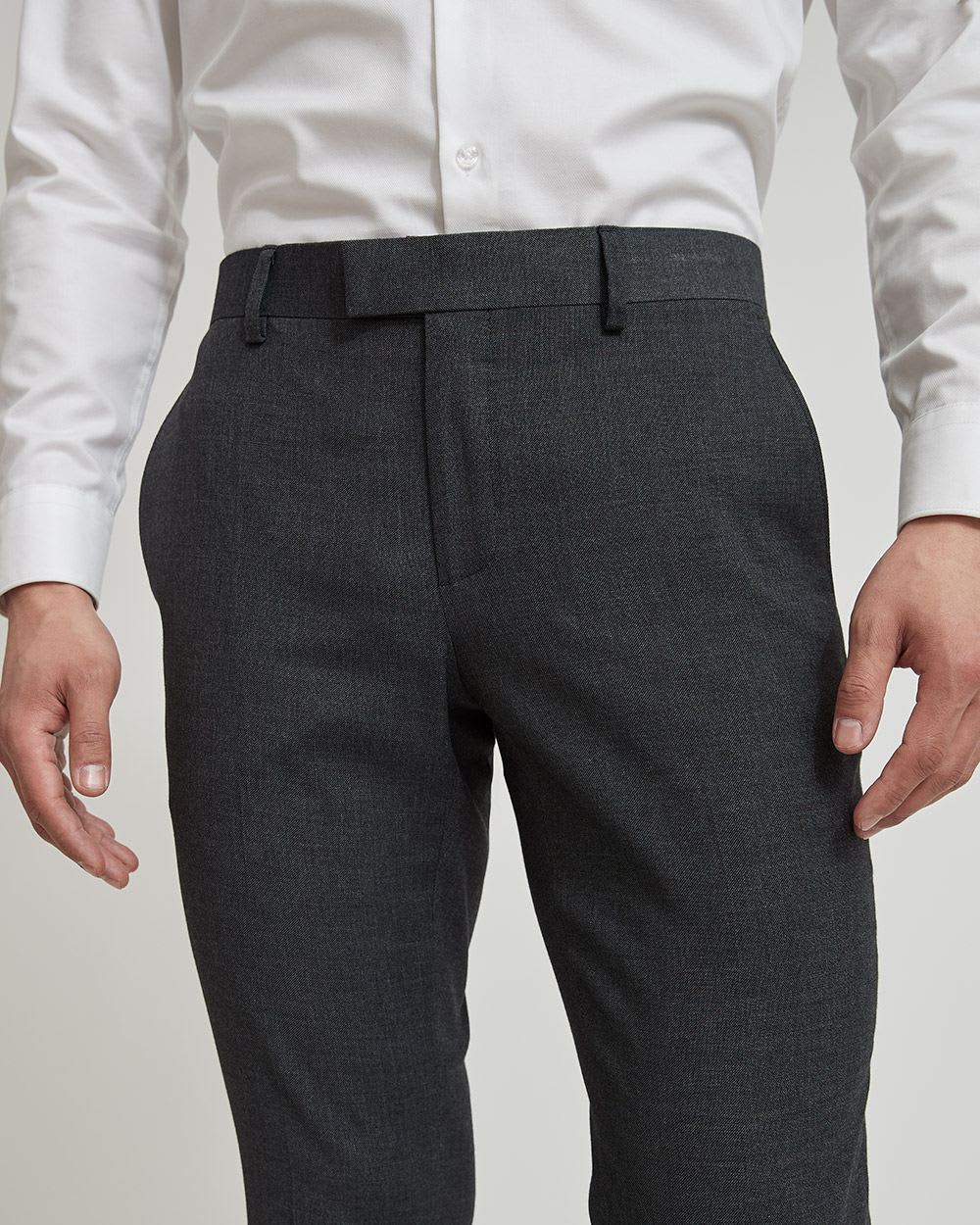 Dark Grey Essential Suit Pant