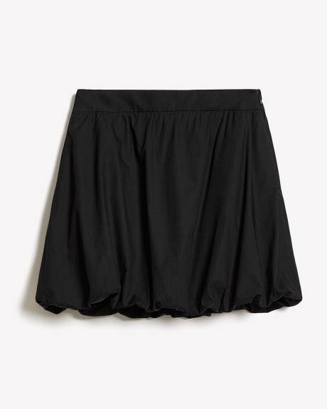 High-Rise Bubble Mini Skirt
