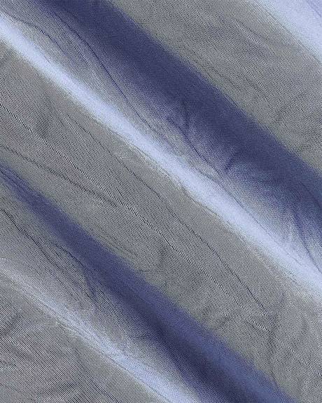 Blouse Sans Manches &agrave; Col Licou en Satin