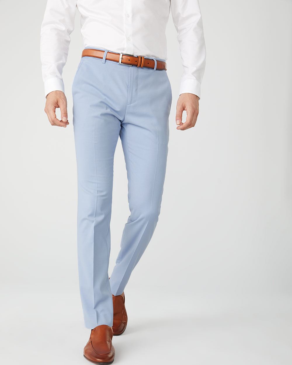Slim Fit Light blue suit pant | RW&CO.