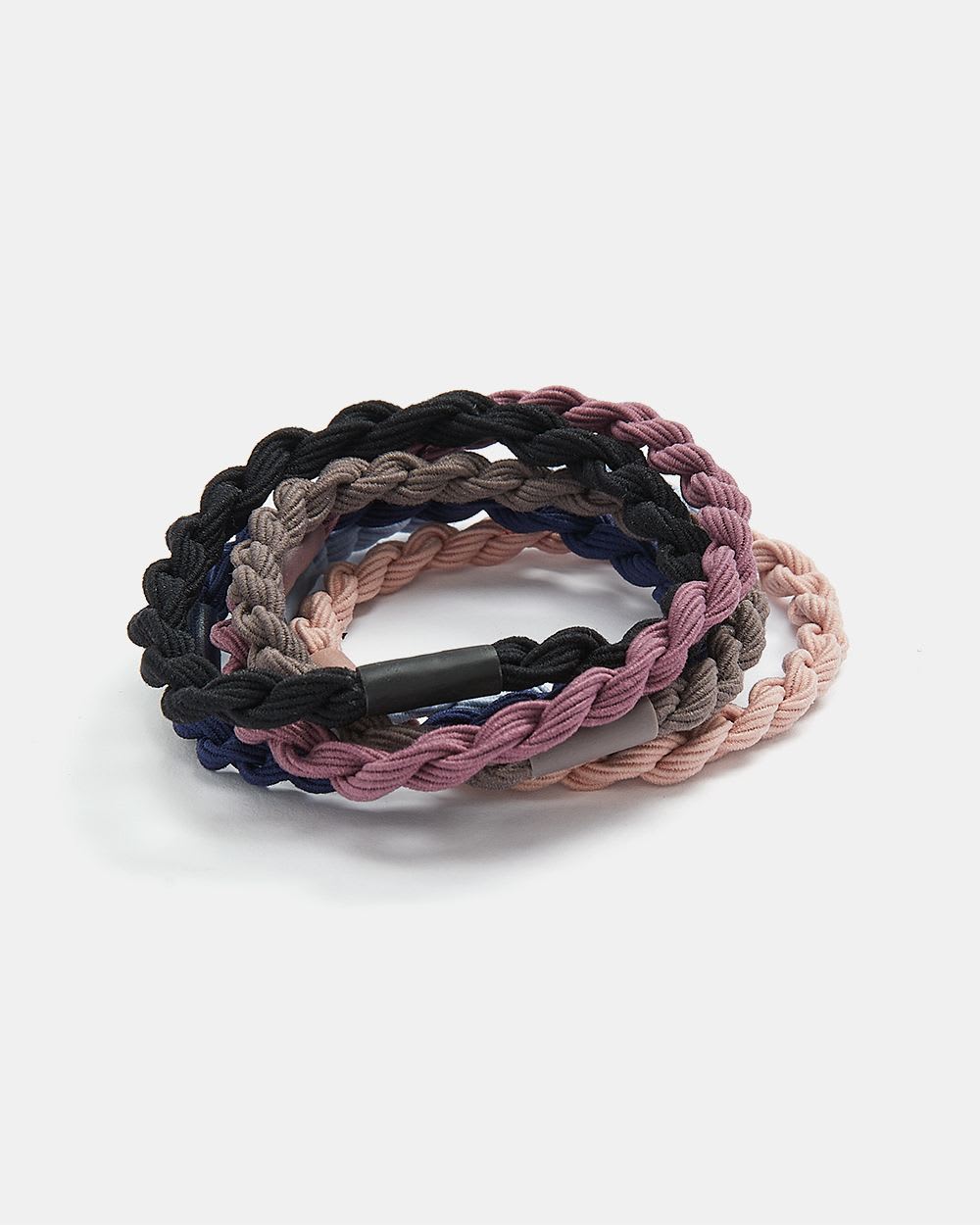 Braided Hair Elastics Set of 6 RW&CO.