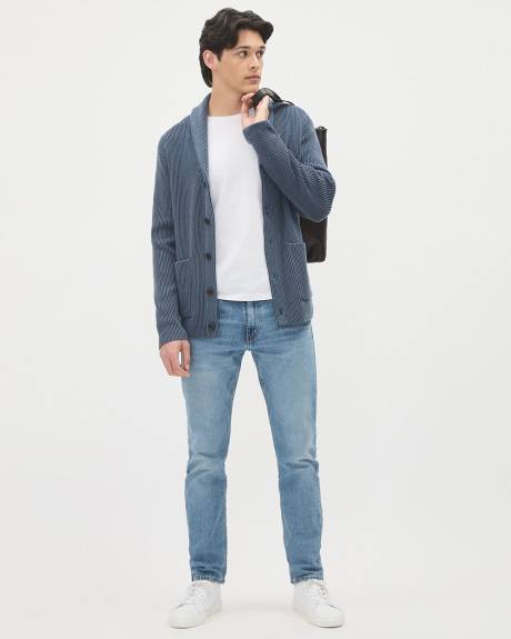 Cardigan &agrave; Encolure Style Ch&acirc;le