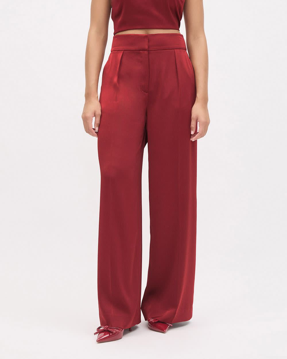 Satin Palazzo Pant