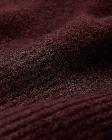 Pull à Col Rond et Manches Longues avec Boucle