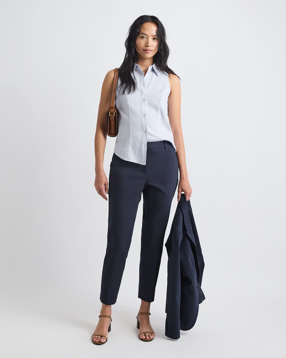 High Density Slim Ankle Curvy Pant 28" RW&CO.