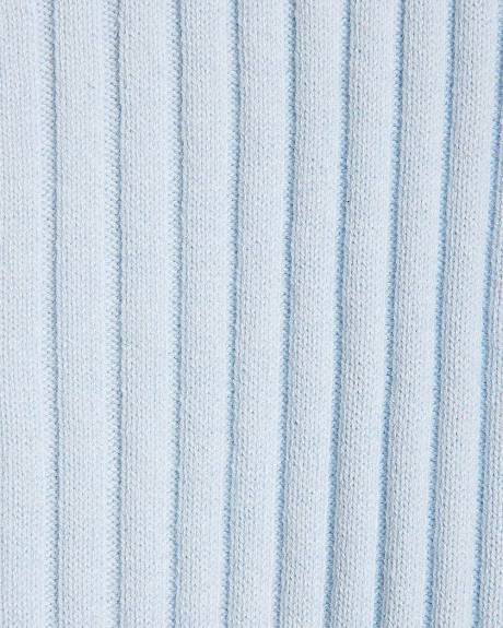 Veste Courte à Col Henley