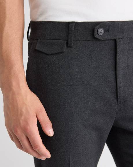 Tailored-Fit Brushed-Twill Pant