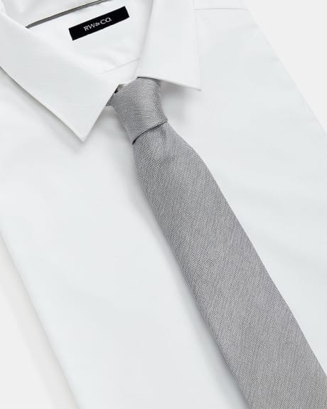 Regular Light Grey Tie
