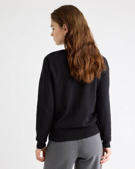 Pull à Manches Longues et Col Rond