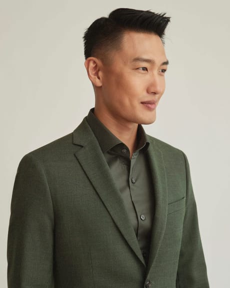 Slim Fit Dark Green Suit Blazer