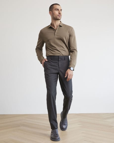 Tailored-Fit Houndstooth City Pant