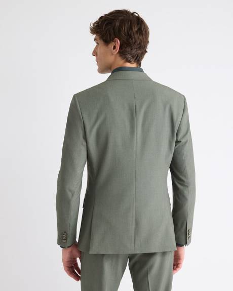 Slim-Fit Green Suit Blazer