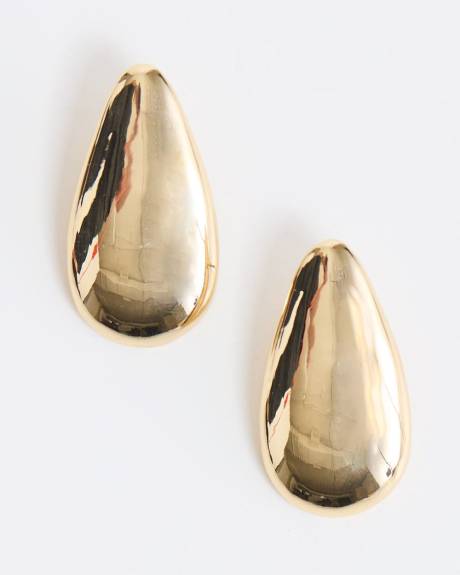 Oversized Teardrop Earrings