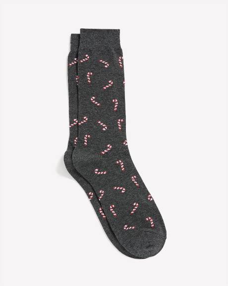 Candy Cane Socks