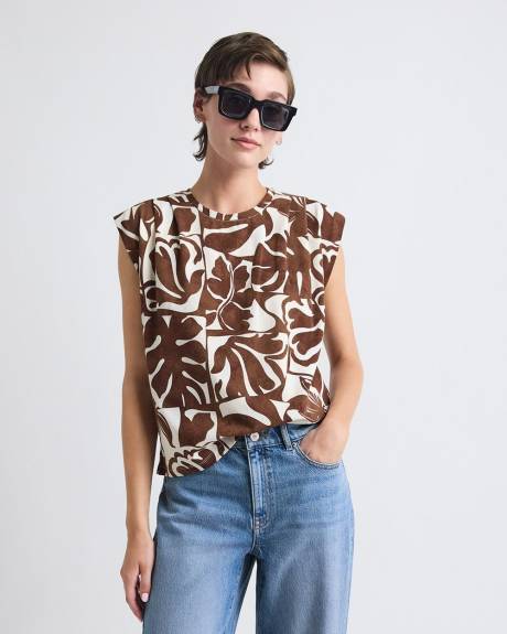 Camisole Classique &agrave; Col Rond