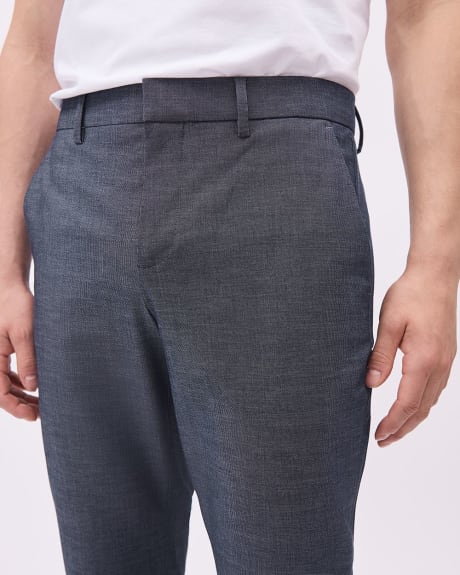 Solid Tailored-Fit City Pant
