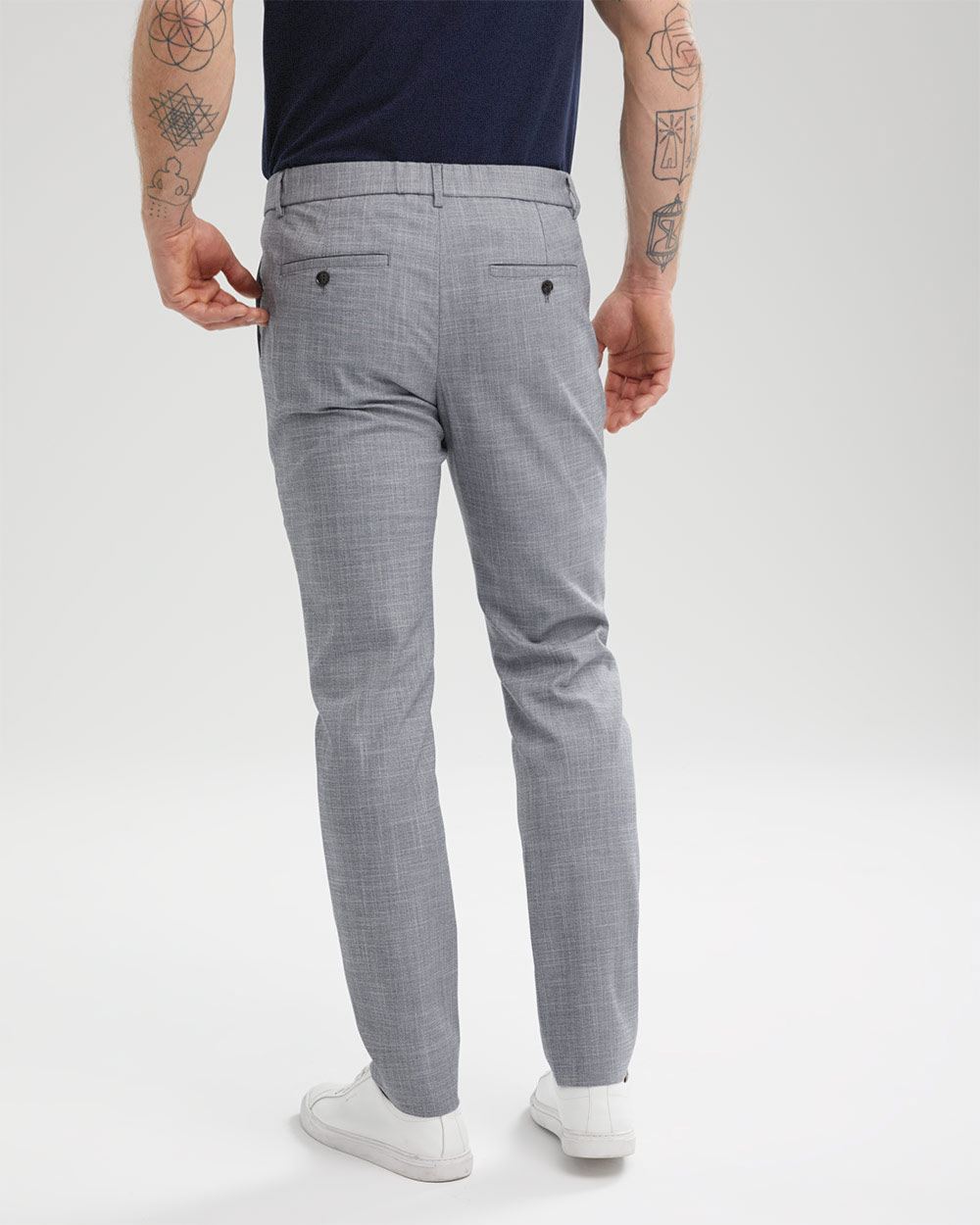 Slim Fit Chambray Easy Pant | RW&CO.