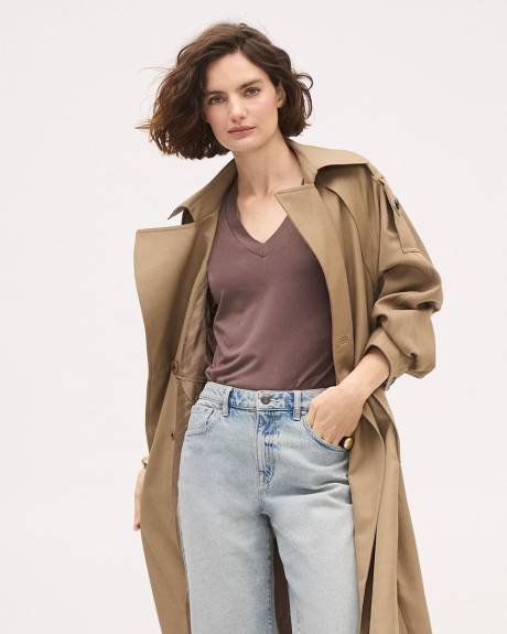 Classic-Fit Short-Sleeve V-Neck T-Shirt