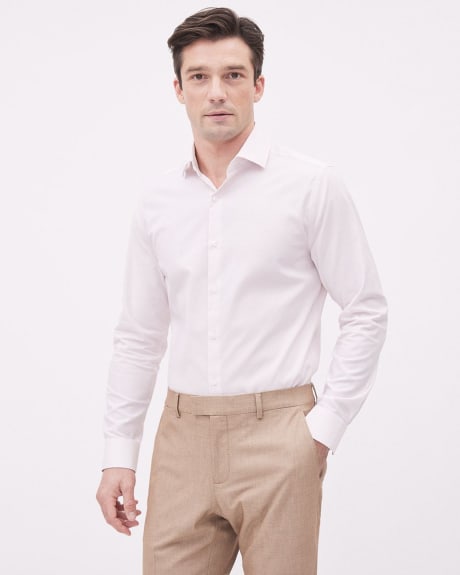 Slim-Fit Comfort Dress Shirt