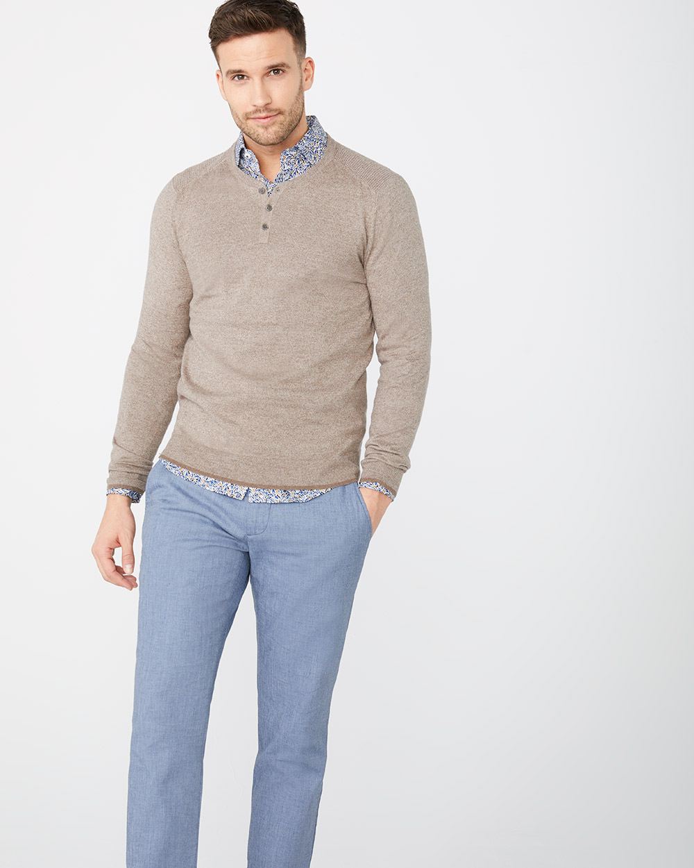 Henley sweater | RW&CO.