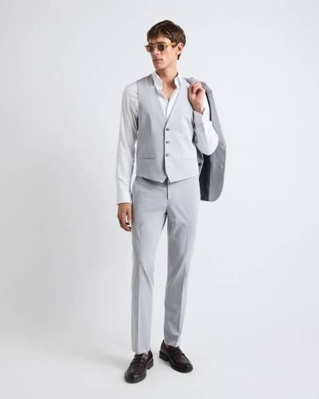 Light Grey Suit Vest