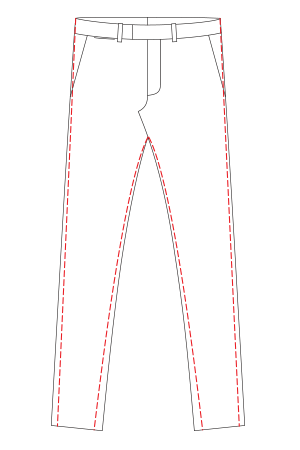 Essential Slim Fit suit Pant | RW&CO.