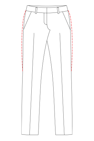 Pantalon pour femmes - coupe curvy
