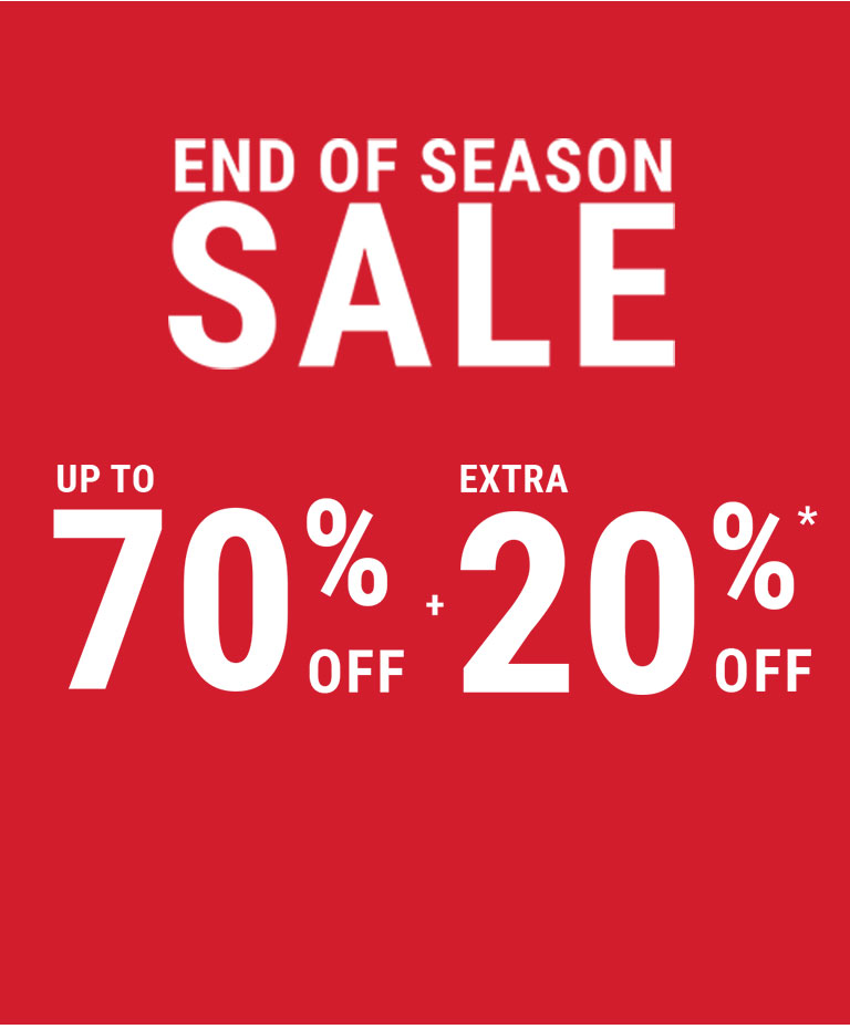 SALE Up to 70% + an extra 20% off