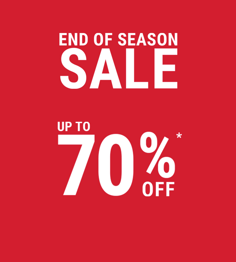 Sale up to 70% off