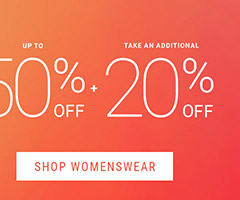 Sale : Up to 60% off + Extra 20% Off