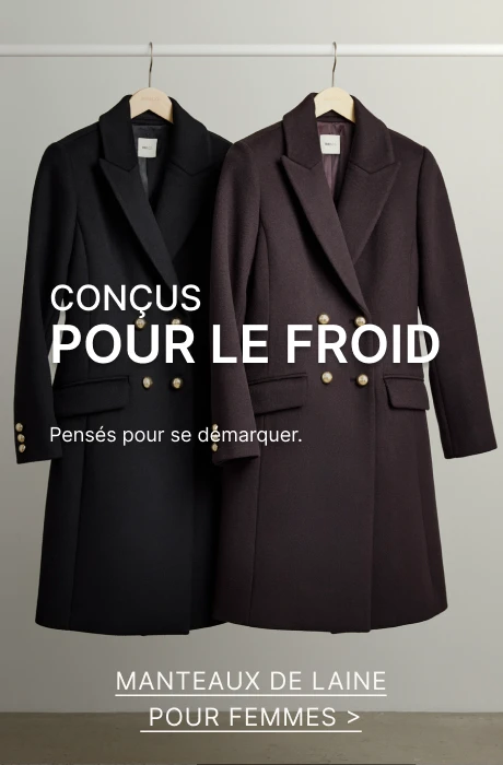 MANTEAUX DE LAINE POUR FEMMES